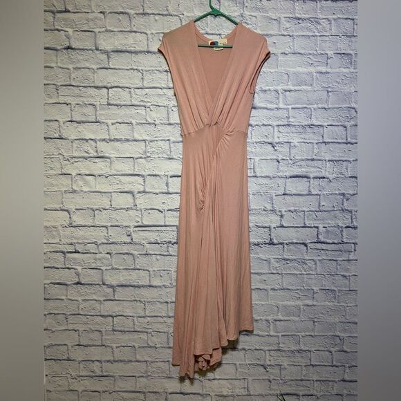 Free people light pink midi dress - Picture 9 of 14